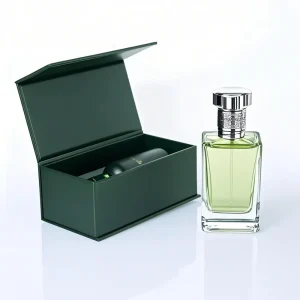 Custom Black Magnetic Perfume Gift Box