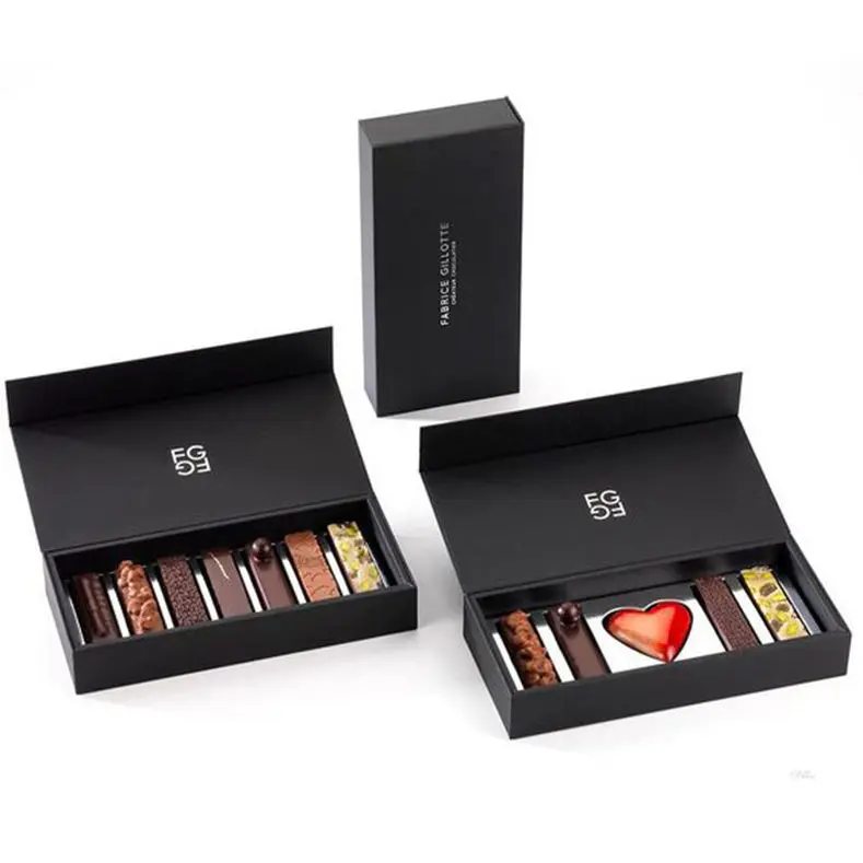 Luxury Magnetic Chocolate Gift Box with Divider Insert