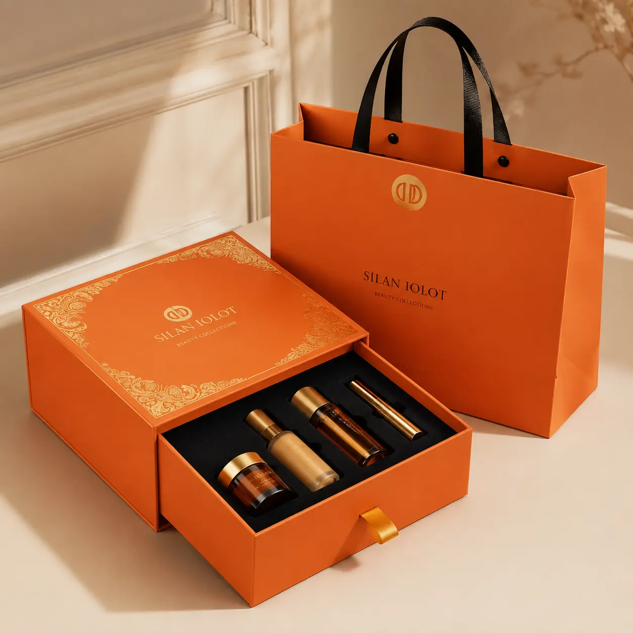 Custom Drawer Cosmetic Packaging Box