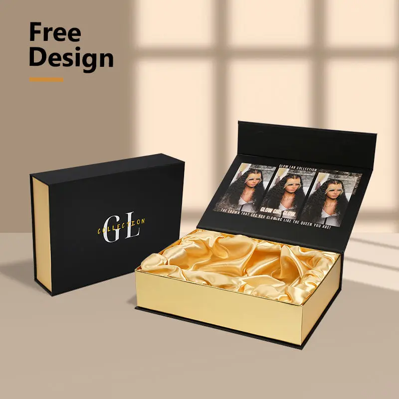 Magnetic Wig Packaging Box
