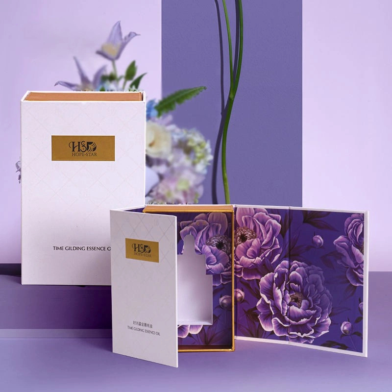 Premium Book Style Perfume Packaging Box