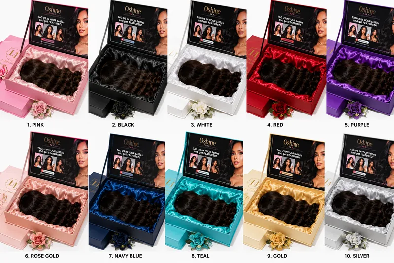 Hair Extension Packaging Box