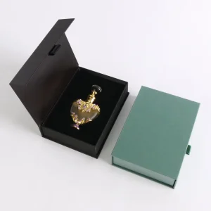 Custom Black Magnetic Perfume Gift Box