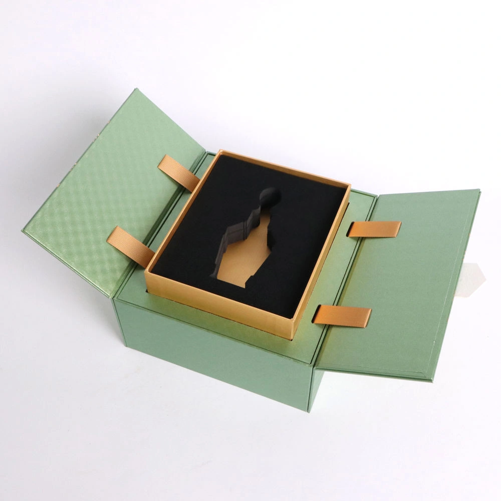 Luxury Double Door Perfume Gift Box with Foam Insert