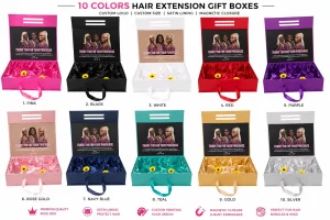 Luxury Hair Extension Gift Box