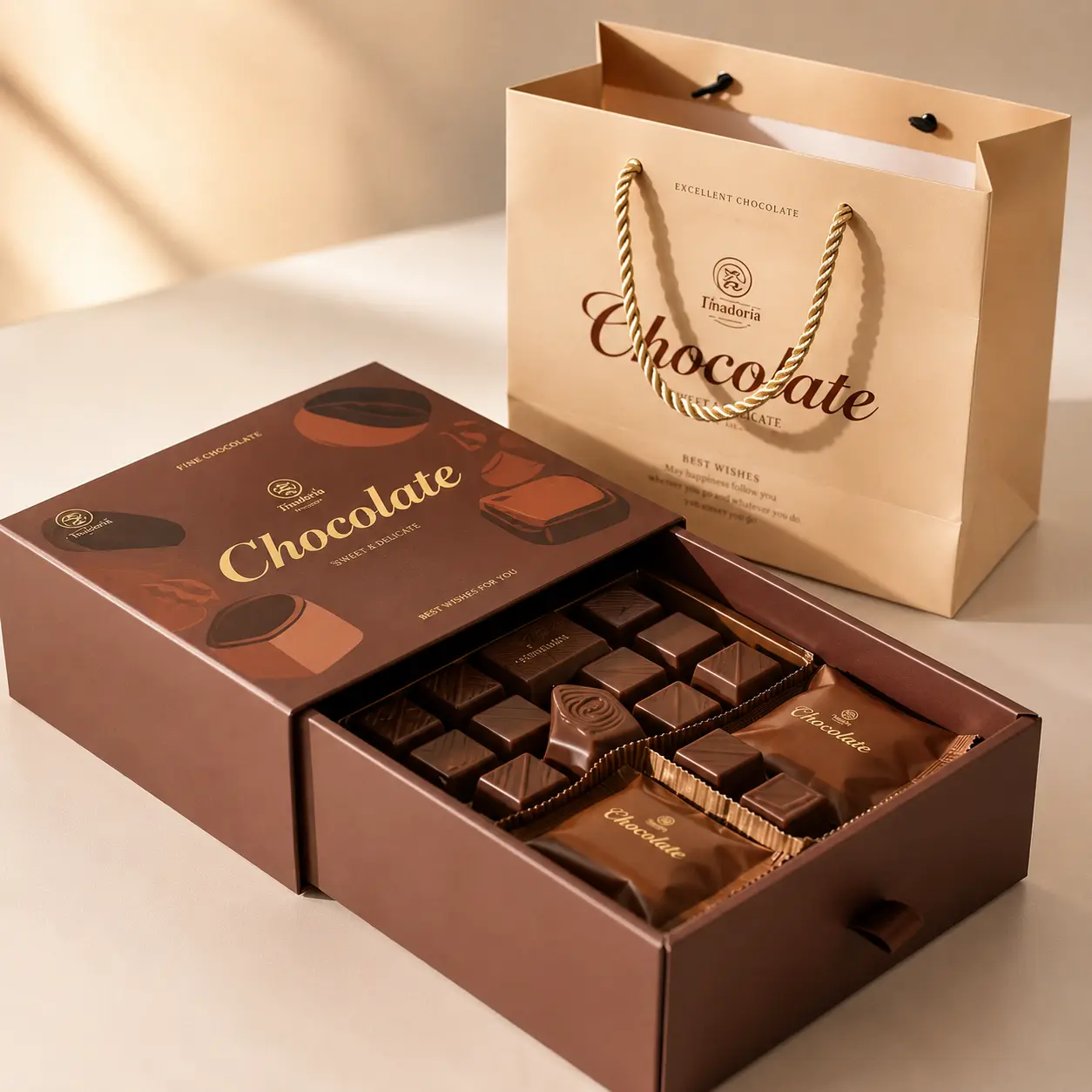 Chocolate Drawer Box