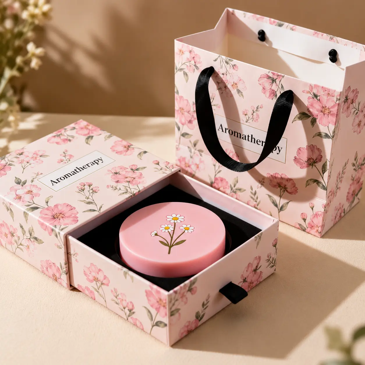 Custom Aromatherapy Candle Gift Box